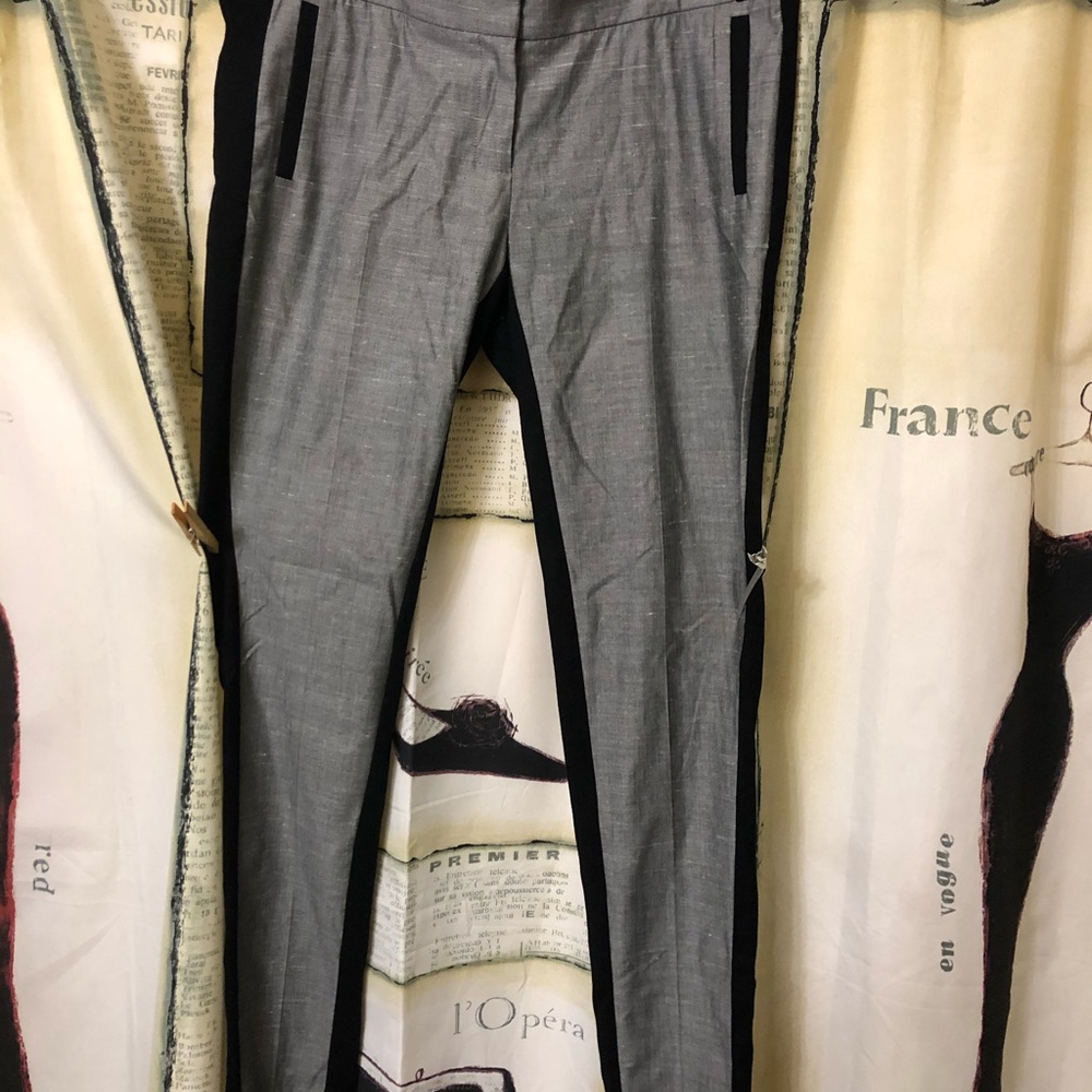 Bebe color block dress pants